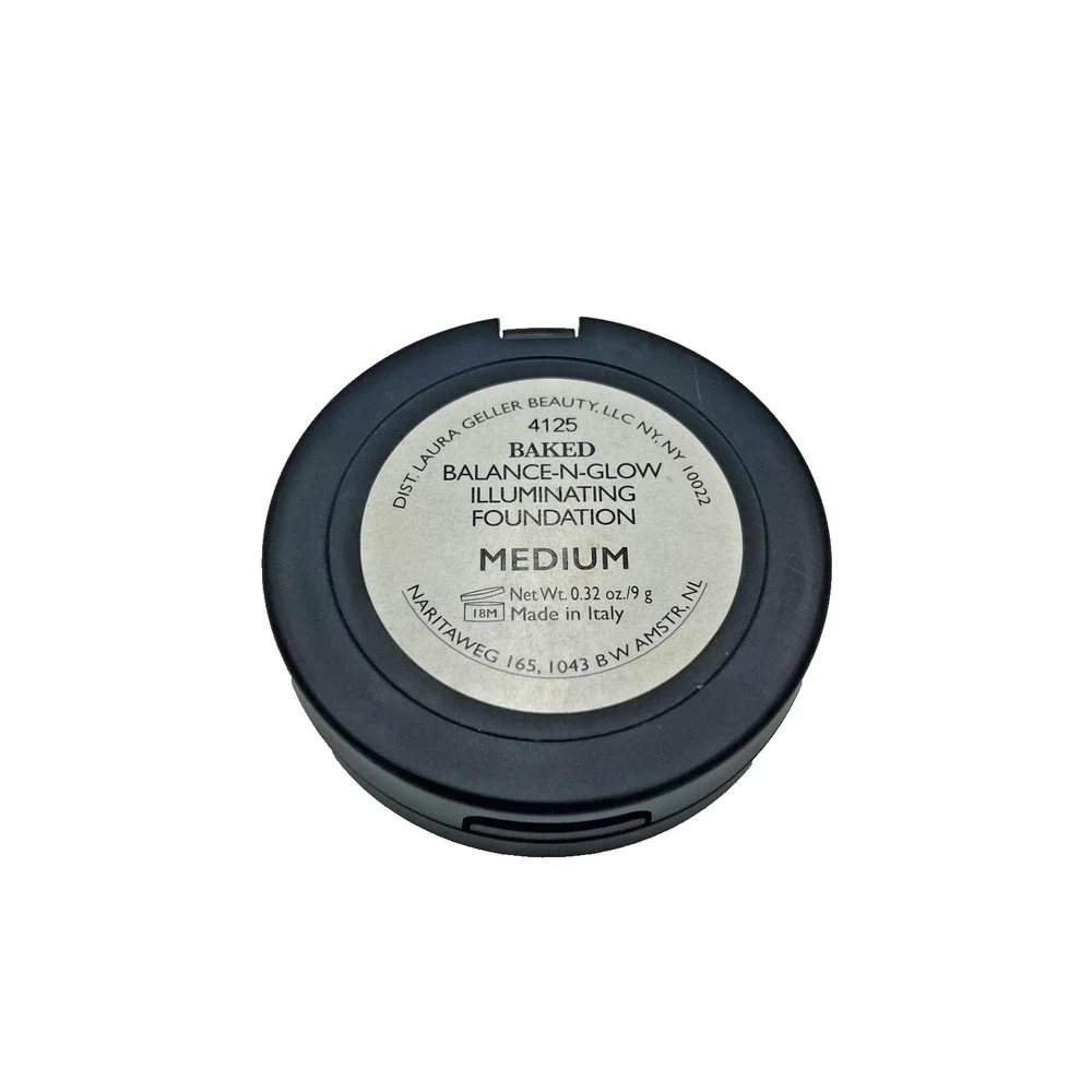 Laura Geller 4125 Baked Balance-N-Glow Illuminating Foundation Medium‎ 0.32oz/9g